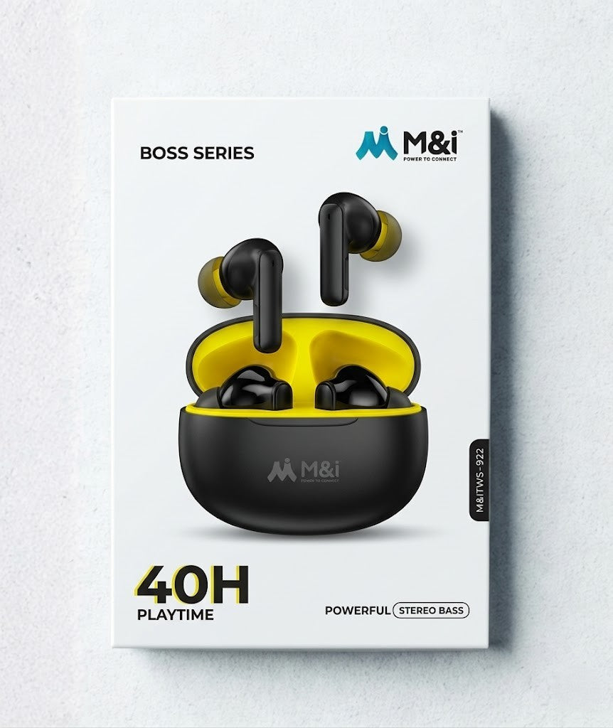 M&i BOSS Series M Pods - TWS-922 Wireless Earbuds